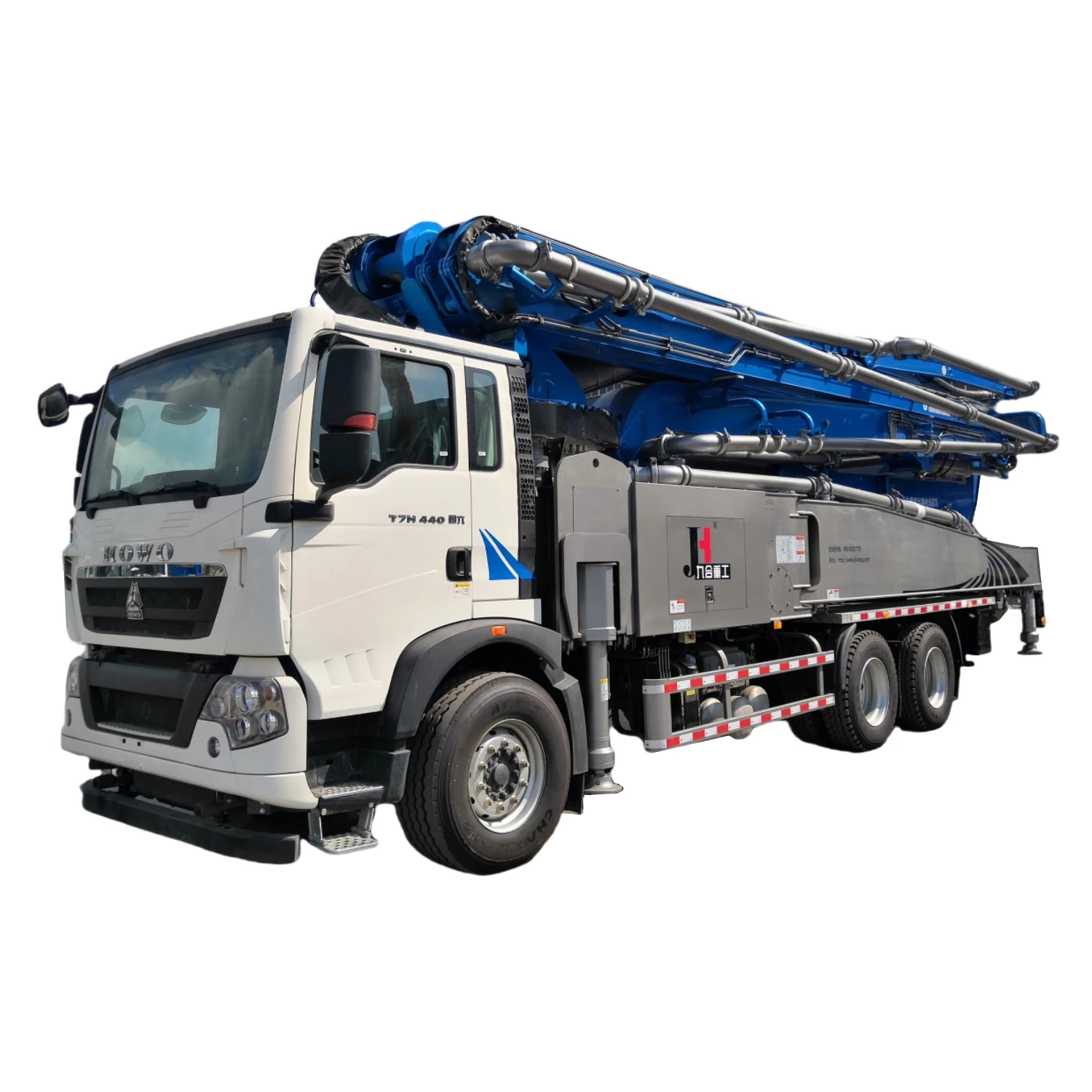JH38-RZ Cement Transport Machinery Pumper Car Pump Concrete Boom Heavy Machine Sales 38m New Concrete Pump Truck