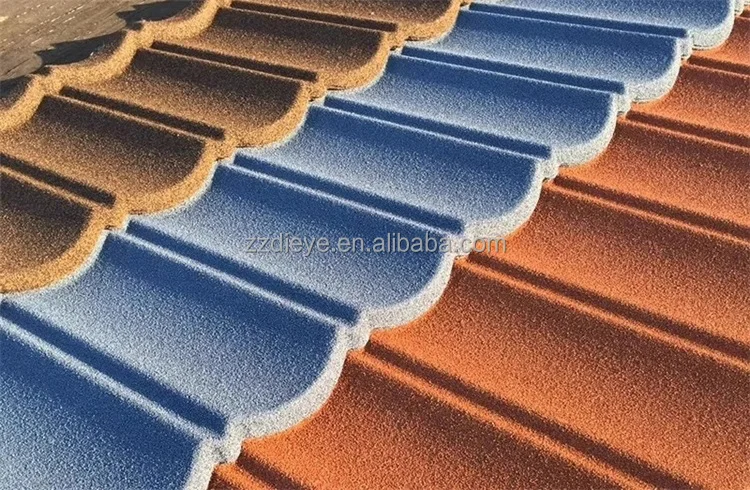 Metal Roofing Prepainted Galvalume Zinc Color Coated Corrugated Roof Sheet Steel Plate 0.12-2mm Thick