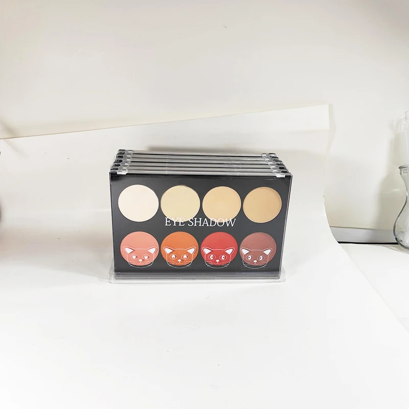 ODM OEM 8 Colors hot selling  matte eye shadow  private label multi- colors eye shadow high pigment eye cosmetic