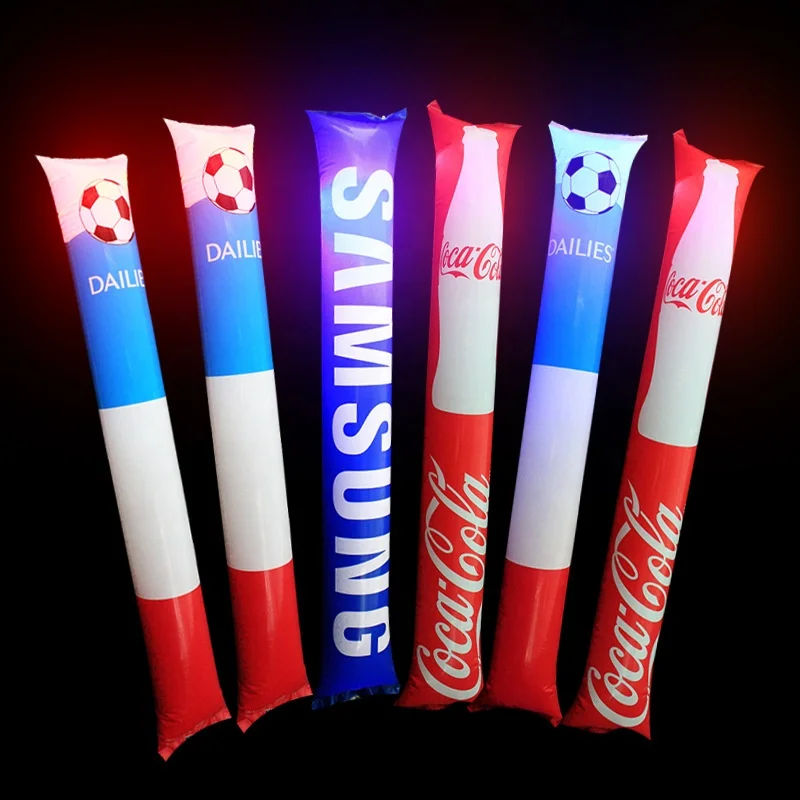 
Promotional Cheap High Quality PE Inflatable Cheering Stick, Bang Bang Cheer Spirit Stick, Thunder Stick 