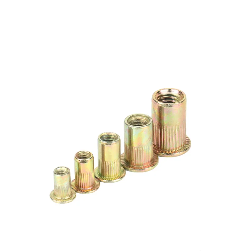 High quality Flange Nut Sert Brass Round Body Rivet Nut