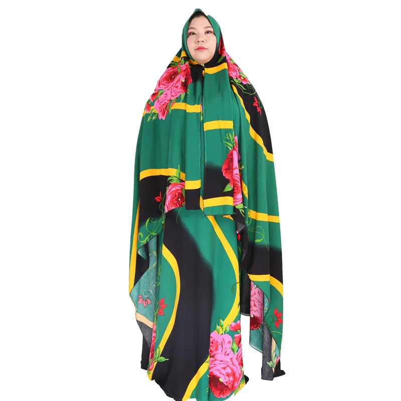 Современные мусульманские молитвенные костюмы Khaliji Abaya из Дубая