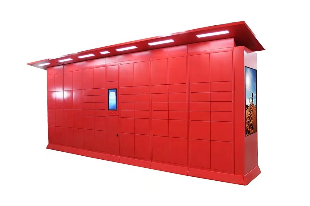 Pickup Station Lockers for shipping Smart Outdoor Water-proof Express Locker Cabinet Intelligent Mail Parcel Delivery Lockers