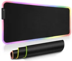 Custom RGB Gaming Mouse pad, desk pad, mousepad, Glowing mouse accessory