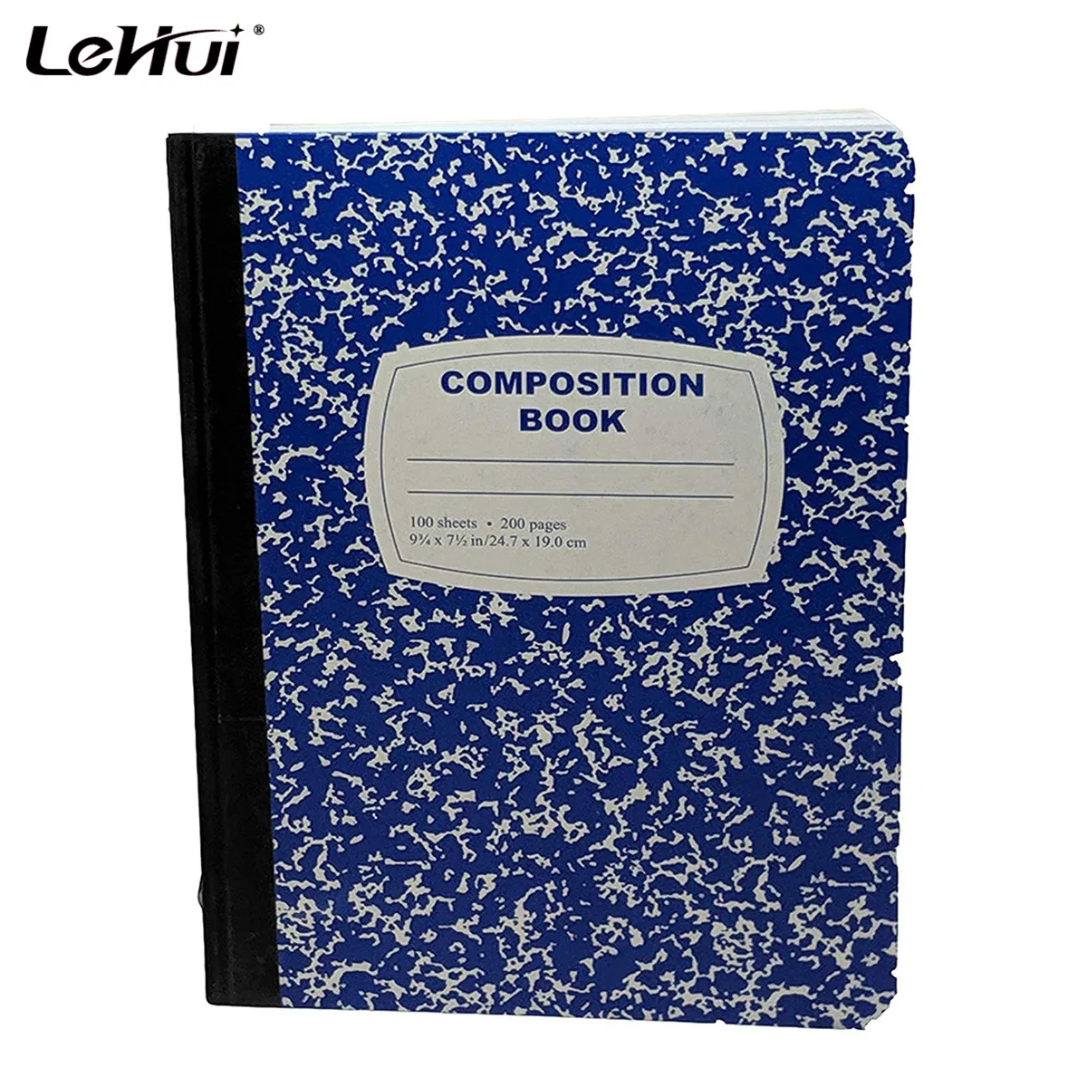 Lehui stationary1 Black 1 Red 1 Green 1 Blue 1 Yellow 100 Sheet Composition Notebooks  5 Wide Ruled Composition Notebooks for Sc