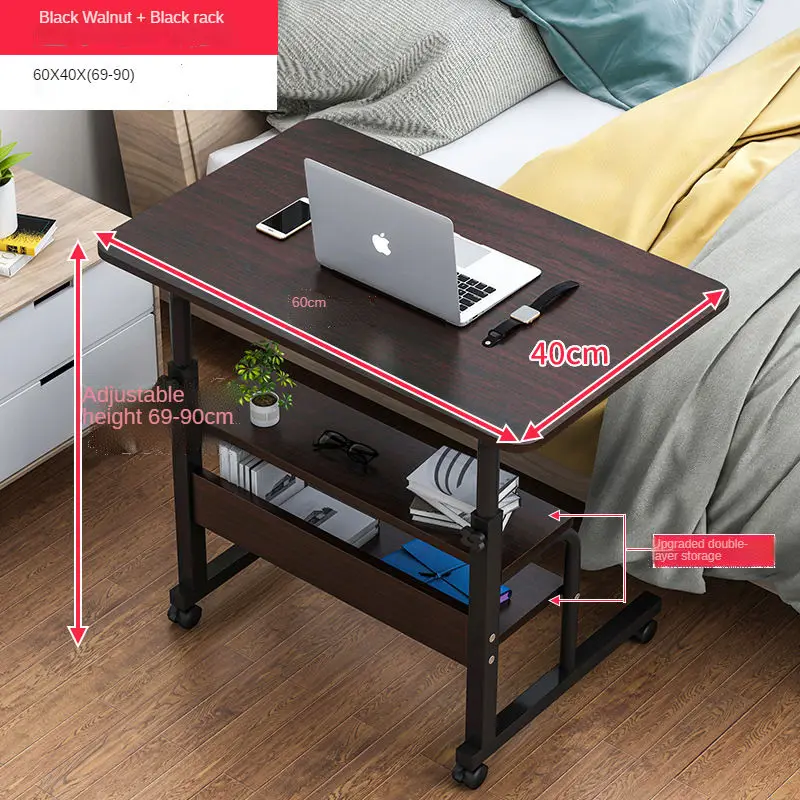 New product Simple lift computer desk for bedside use modern removable laptop desk