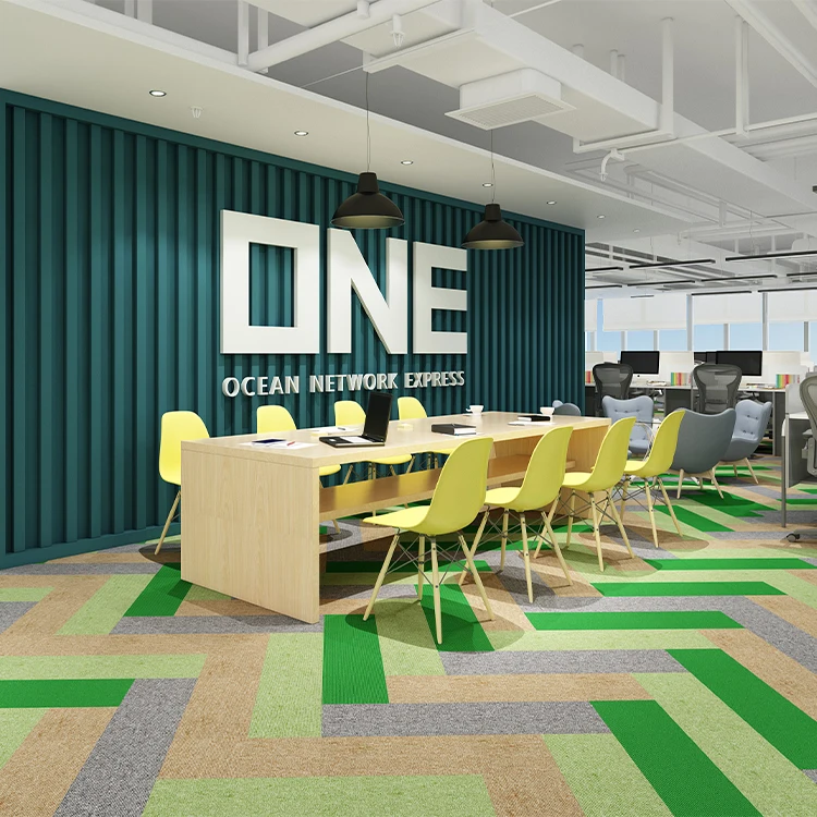 Factory wholesale hotel decoration floor carpet tile rug carpets office carpet tiles for room