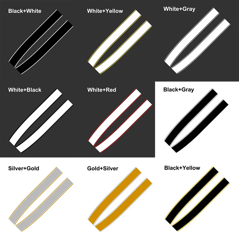 RTS Car Engine Hood Bonnet Sticker Stripes Decals Decor For Mini Cooper S JCW R55 R56 R60 R61 F54 F55 F56 F60 Accessories