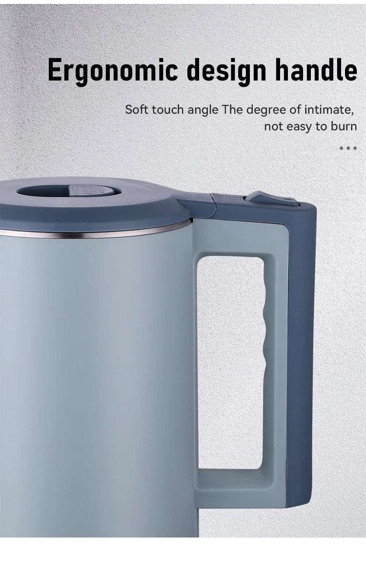 Home Appliance hot sale double wall kettle plastic Food Grade 304 Stainless Steel Water Electric Kettle