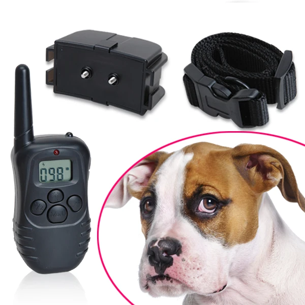 iPetDog  Remote Dog Training Collar 300M Expandable Trainer Rechargeable Dog Electric Shock Collardog Electric Shock Collar