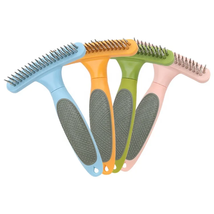 Pet Grooming Brush Hair Remover Dog Cat Undercoat Rake Deshedding Brushes