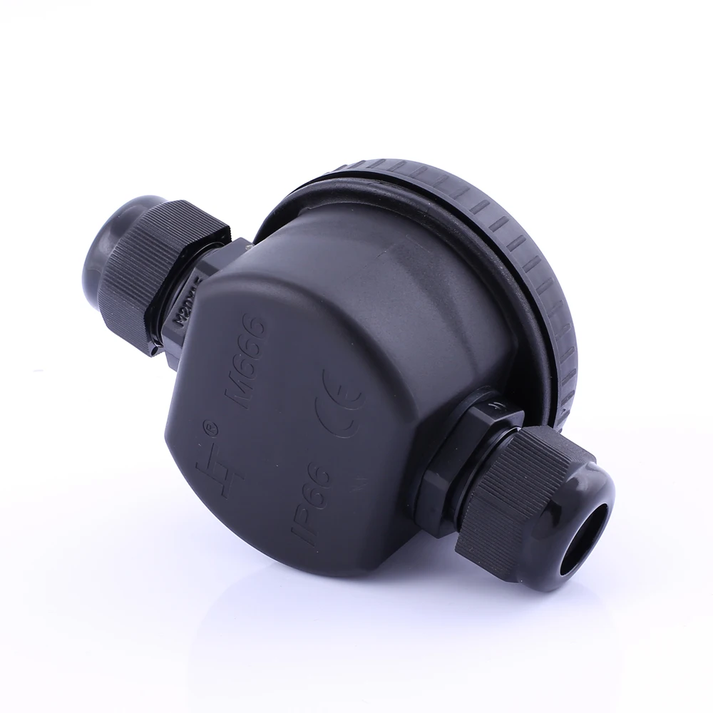 Round 24A 450VAC electrical pvc junction boxes