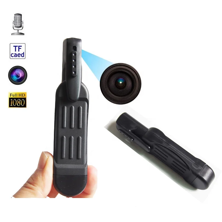 Cheap Price T189 1080P Mini Recording Pen Voice/video Recorder Camera Body Worn Spy Hidden cameras  Secret Camera Wearable Small