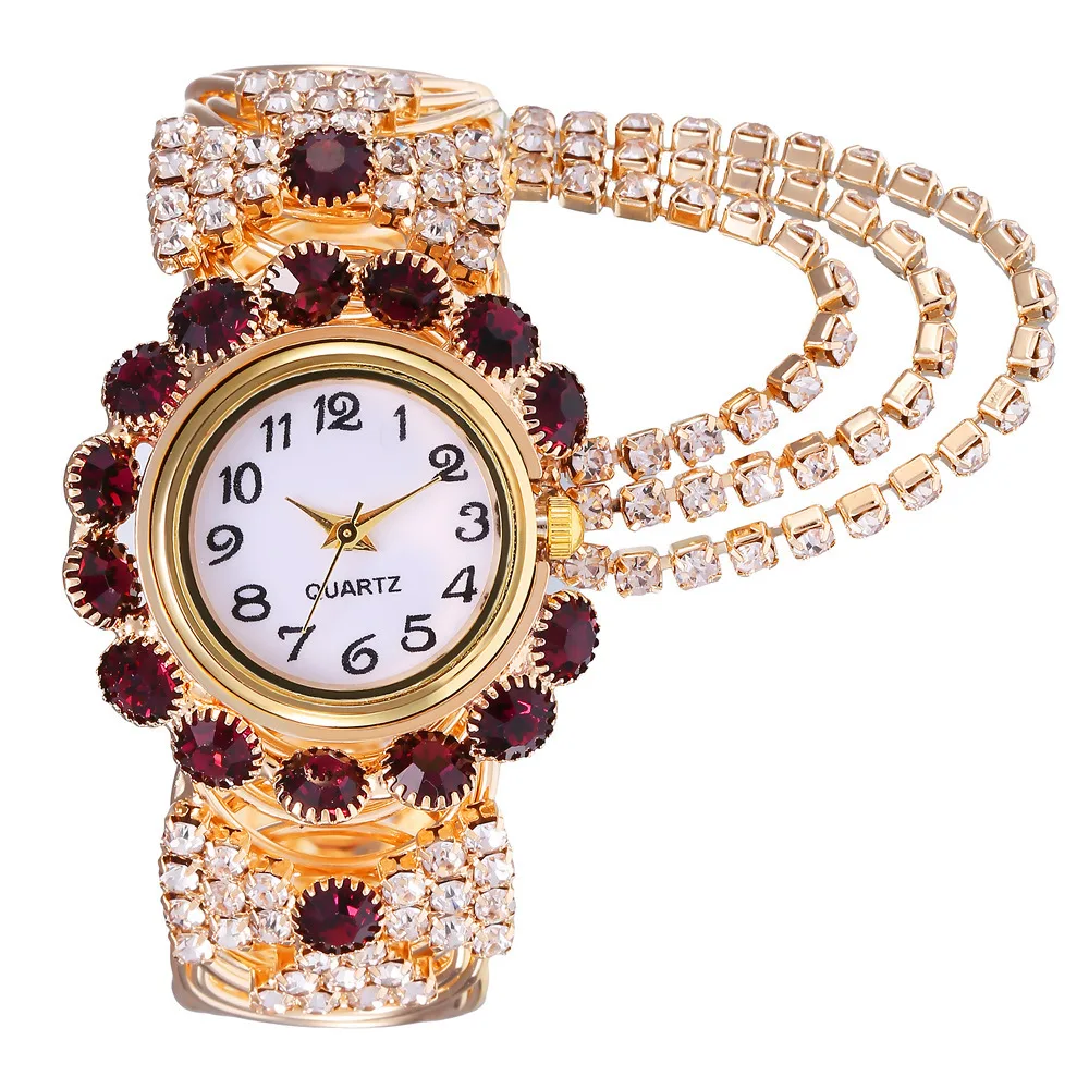 PUSHI personalized watches for girls with tassels mc rhinestone watches luxury fashion women bracelet watches ladies
