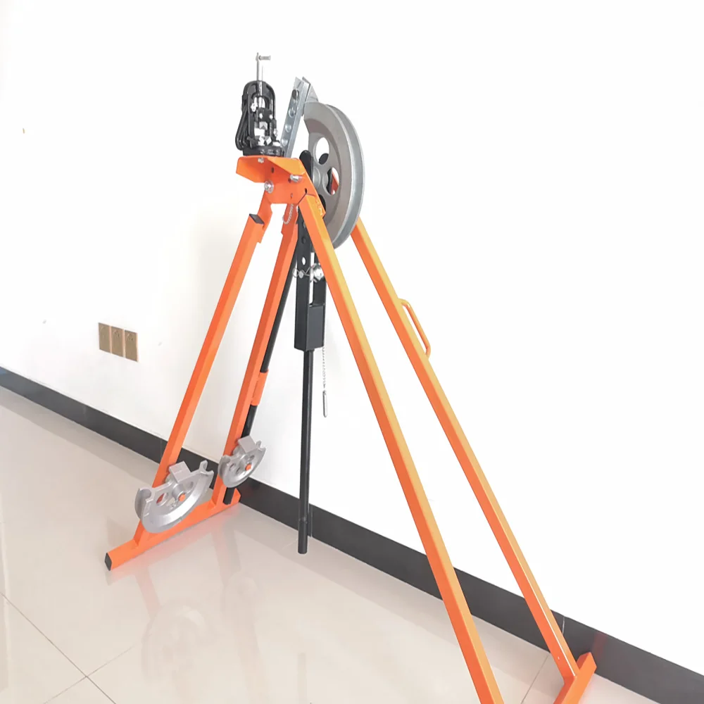 electric PG steel conduit tube bender with vice for bending conduit