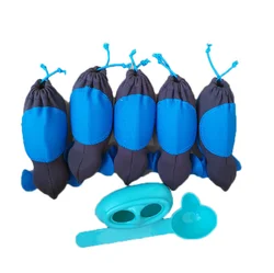 Amazon Hot Sale Cat Leak Food Toys Cat Feeding Catching Mouse Toys Set of 5 Rats Safety Mouse Shape Bowl