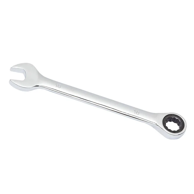 DISEN KT2011 Kunci Ring Pas Chrome Vanadium Steel Combination Fixed Hand Tools Ratchet 38 mm Open Ring Flare Spanner Nut Wrench