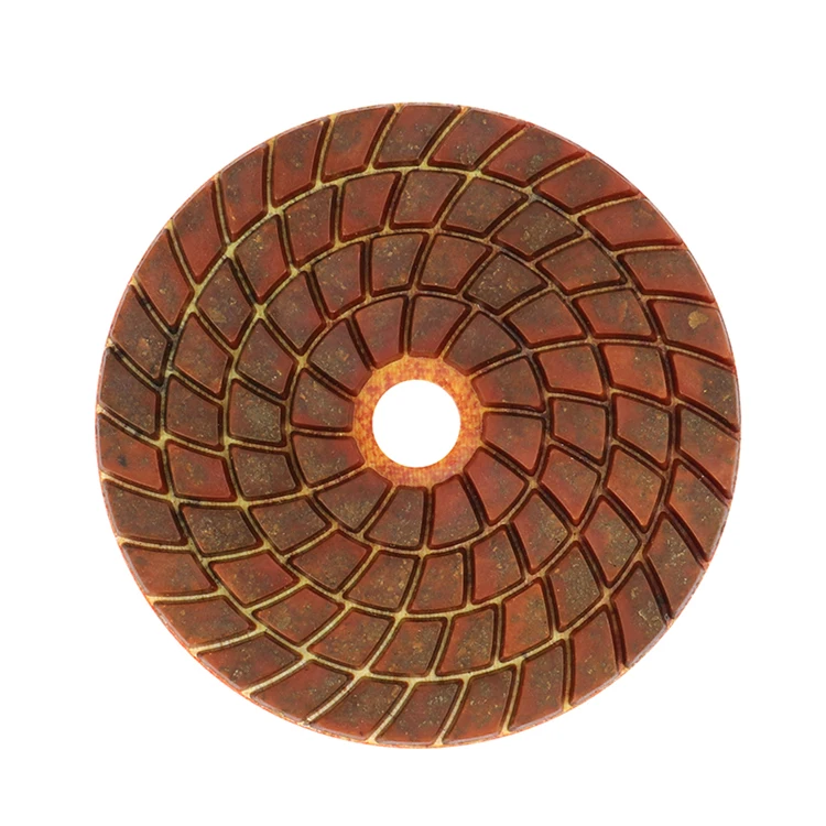 Manufacturer Price diamond floor grinding plate 5 inch marble polishing pads