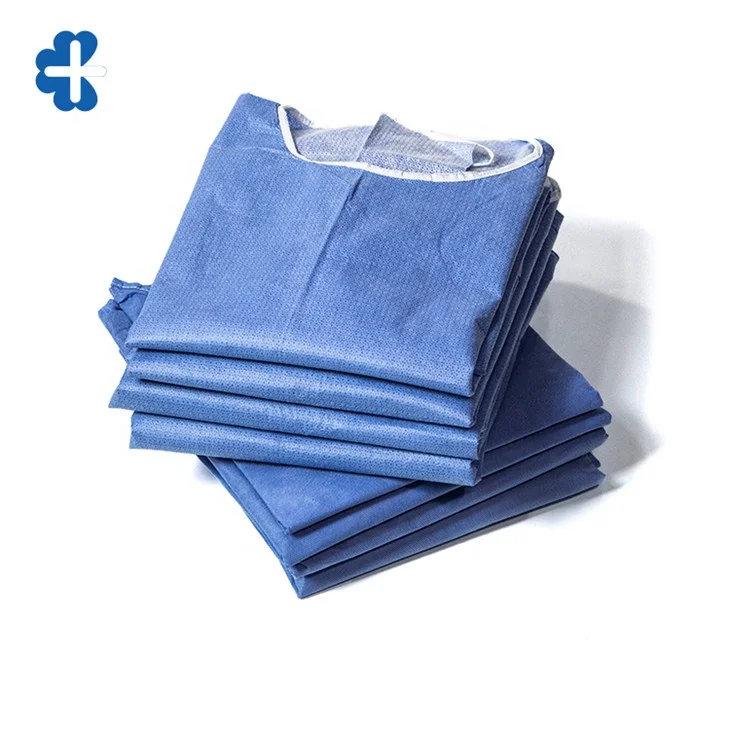 SMS Non-Woven Anti-Virus Intrusion Disposable Isolation Gown