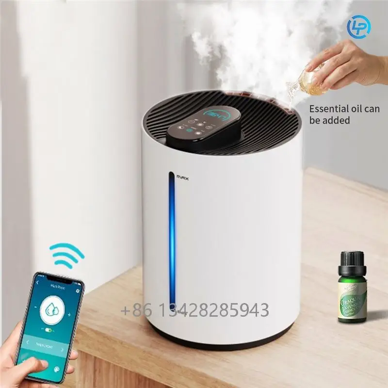 5.5L большой очистки воздуха Humidificadores теплый холодный туман увлажнитель ультразвуковой смарт для дома и офиса Ароматические диффузоры