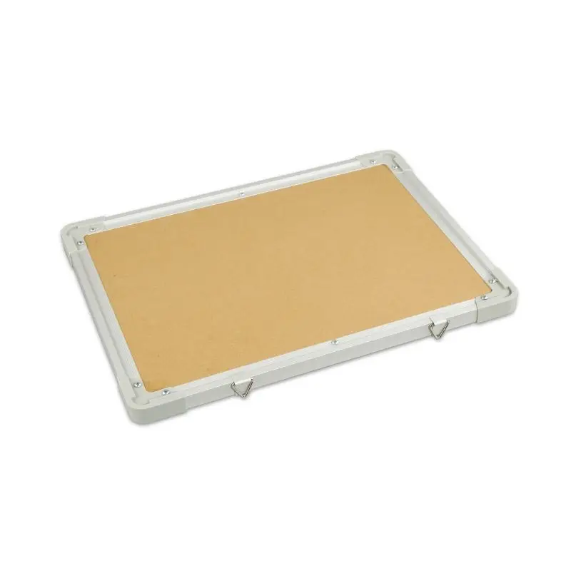 Custom Cork Bulletin Combo Board for Home Office Small Wall Hanging with Aluminum Frame Whiteboard for Memo Pin Planning