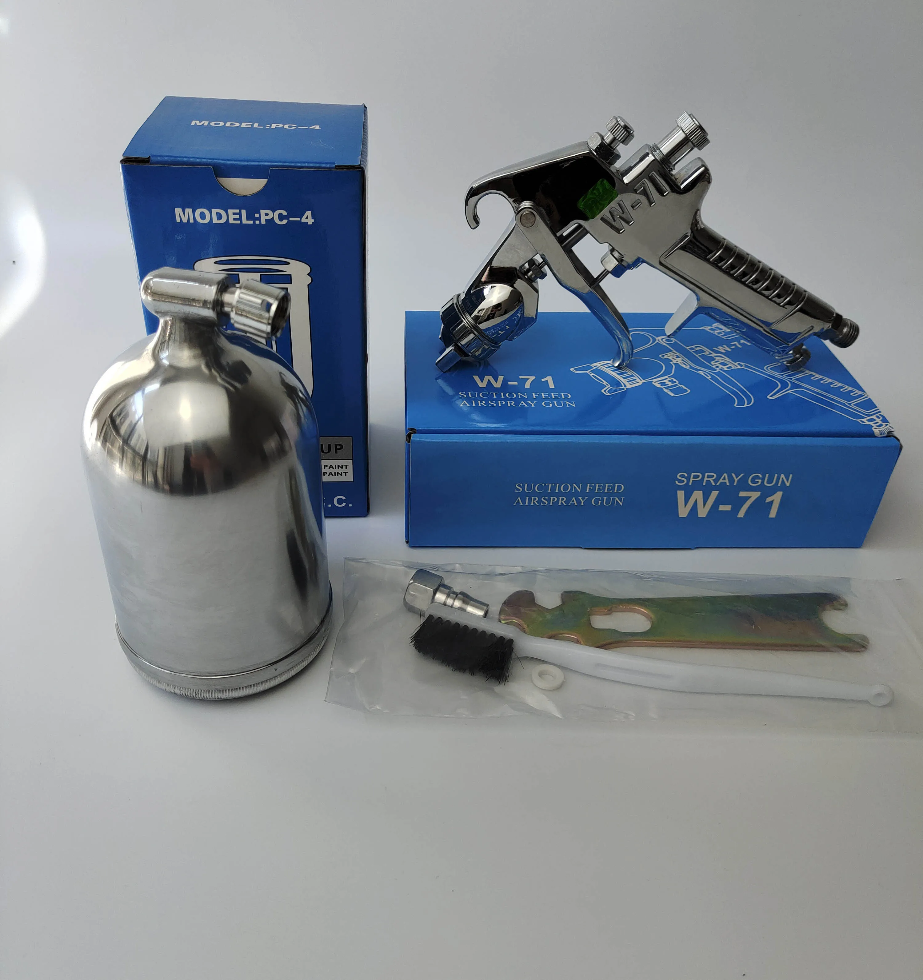 Original W-71 Paint Spray Gun Airbrush for Furniture and Hardware Coating with Best Price and Good Quality Free DHL Shipping