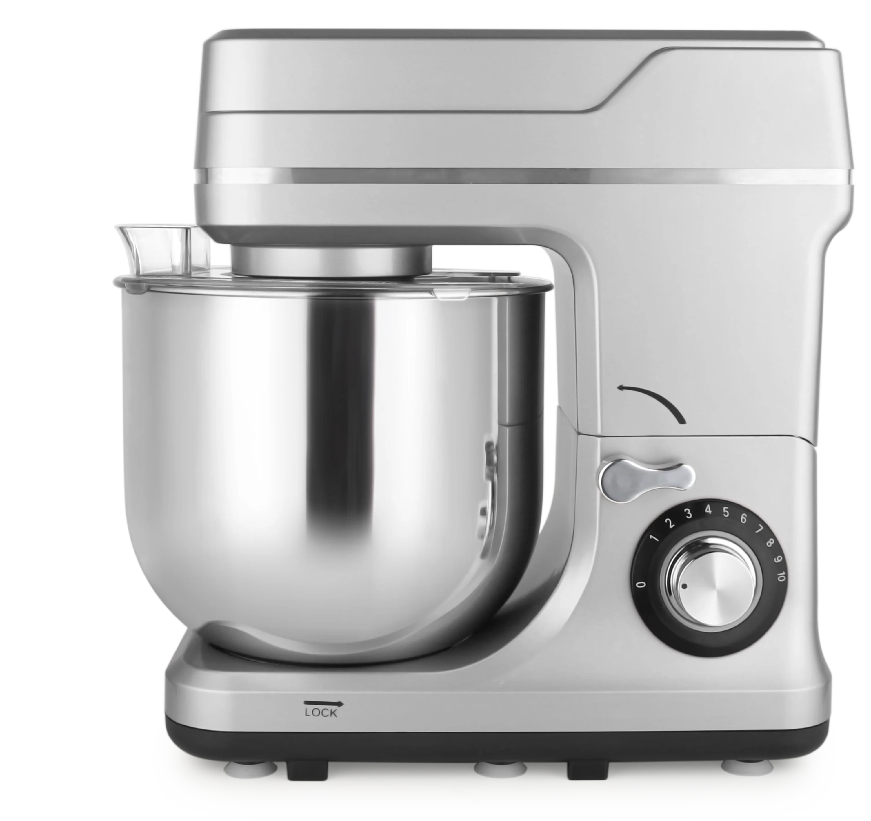 7 litre Hotsale 1400w Powerful Household Electric Stand Mixer with Timer Setting Egg Whisk Dough hook for Baking Cake