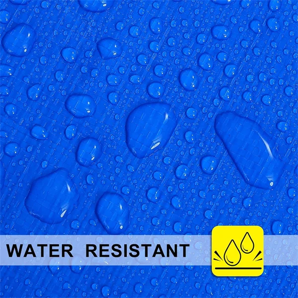 YRH Factory Heavy Duty Blue Waterproof PE Tarps Camping Truck Car Roof Snow Tarpaulin Sheet Roll Cover
