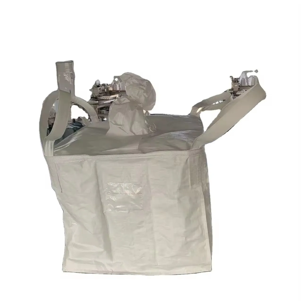 Jumbo Bags For Sand Packing Support Printing Logo Polypropylene 1 Tonne Bulk Bags for Chromium Vanadium Titanium White corundum