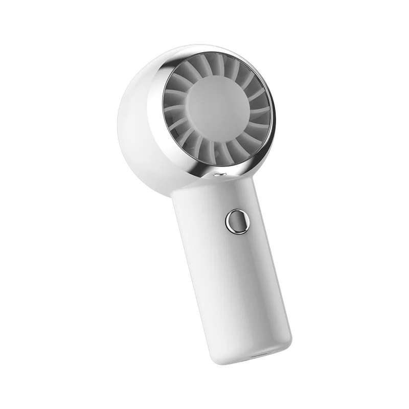 Электрический маленький офисный Настольный ручной вентилятор складной USB перезаряжаемый ленивый портативный воздушный охлаждающий USB-вентилятор