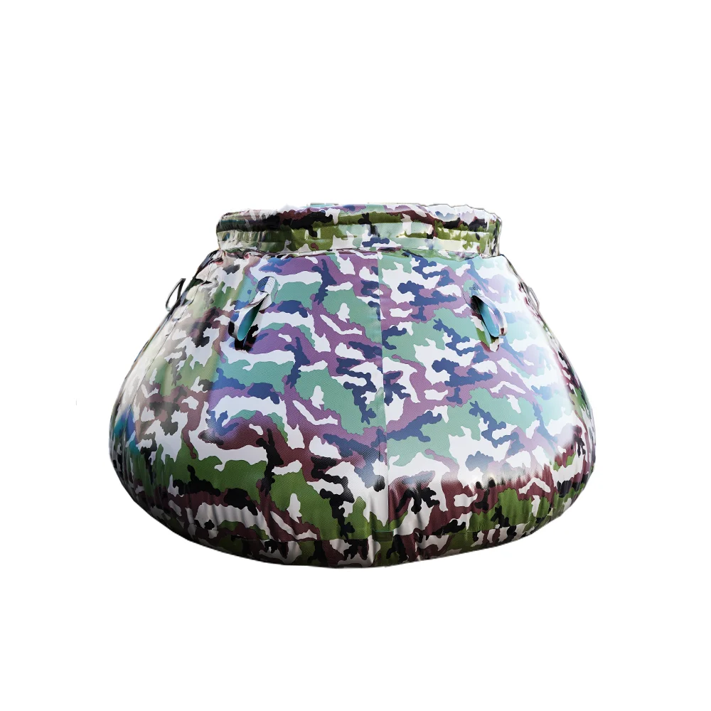 2000L Foldable And Customizable Hot Selling Conical Soft Water Storage Tank Suitable For Irrigation And Water Storage