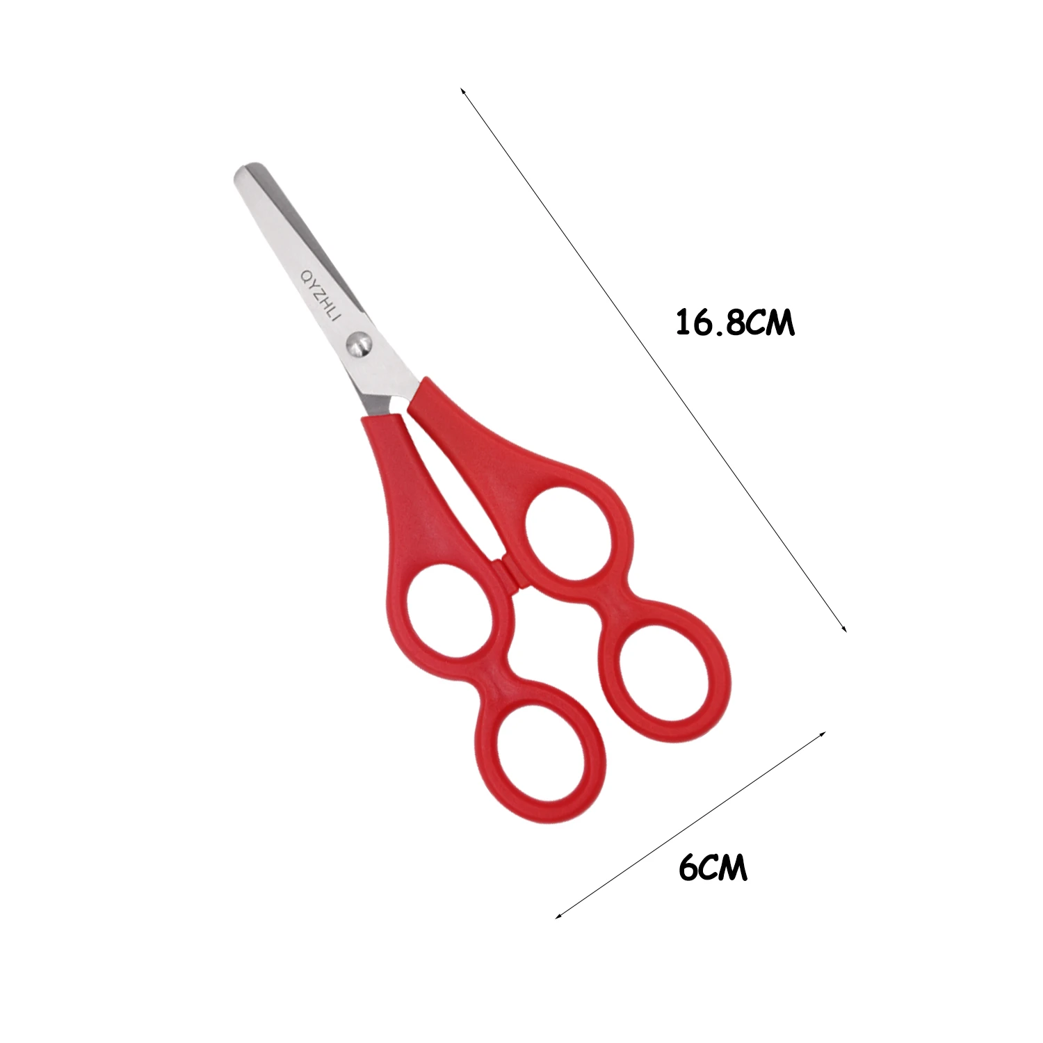 
6 Inch Pre-school Training Scissors Kids Safety Scissors Children Scissors Blunt Tip Stainless Steel 