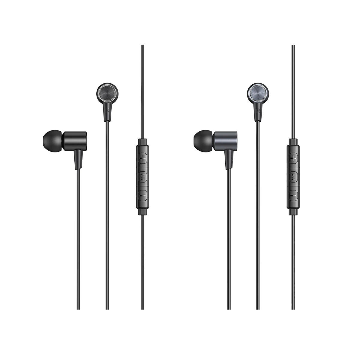 2020 new arrival AWEI L2 wired earphones headphone mobile earphone with mic