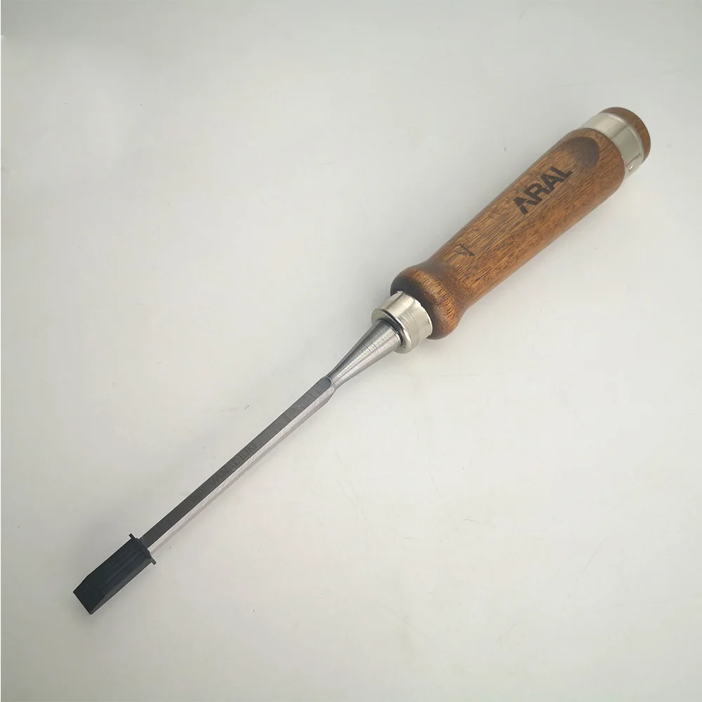 Customized Logo 6 Pcs Walnut Wood Chisel Woodworking Hand Tools