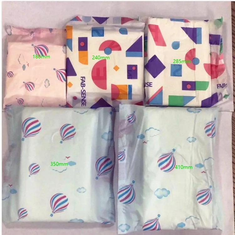 
Wholesale feminine comfort bio sanitary padsanitary pad factory from Liyuan China 