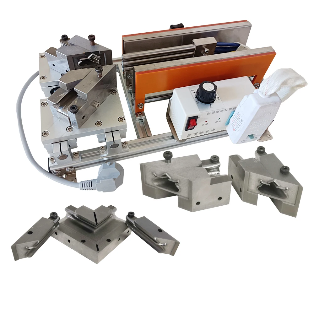 advanced good quality fridge seal rubber  refrigerator flexible PVC gasket welder mini freezer door gasket welding machine