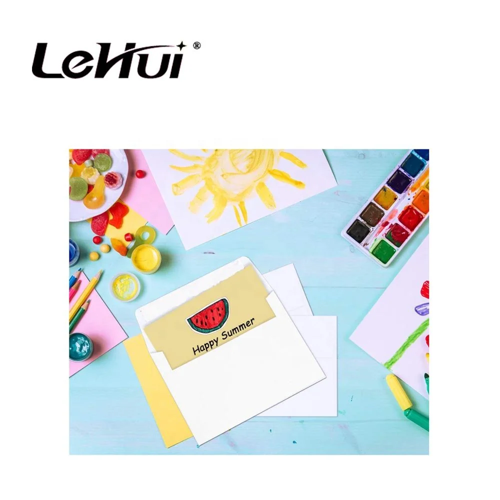 Chinese Factory Premium 100/200/500 PACK A4 Self Seal 4 x 6 White Kraft 120gsm Paper Photo Envelopes