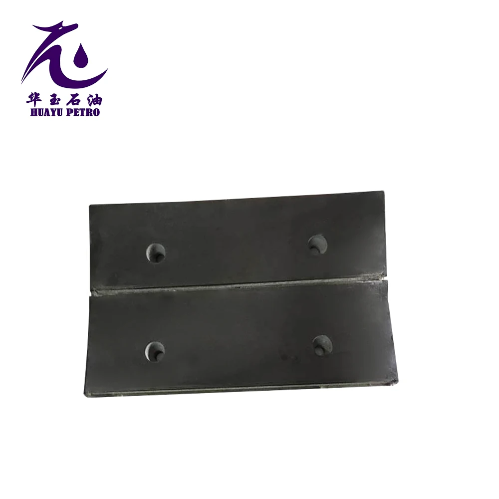 Drawworks spare parts Brake Pad for drilling and workover rigs