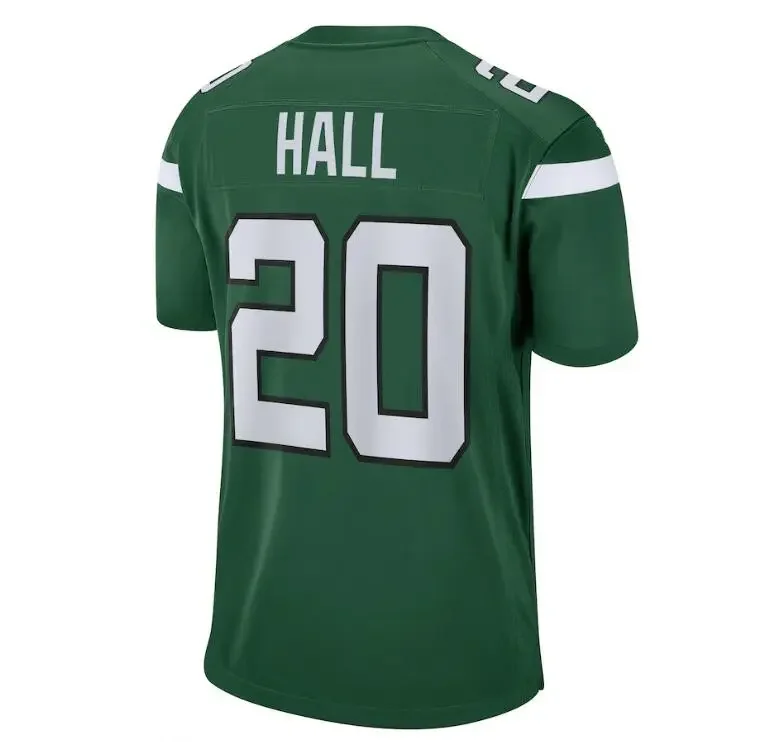 Best Quality #8 Aaron RODGERS #17 Garrett WILSON #11 Denzel MIMS Green Player Game American Football Jersey