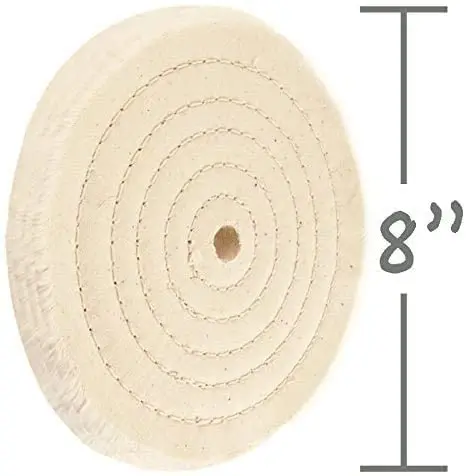 Слава абразивный желтые кожаные муслин хлопчатобумажной ткани полировального круга для полировки ювелирных изделий