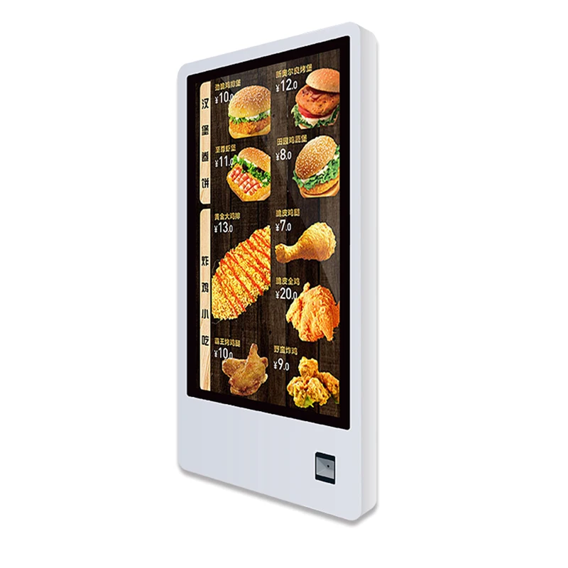 Crtly burger king ordering kiosk restaurant touch screen kiosk Digital Menu Boards Self Service Kiosks for Interactive Menus