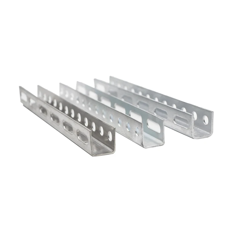 OEM & ODM customized C Unistrut Strut Channel прокатный формированный оцинкованный U-канальный стальной U-тип стальные каналы