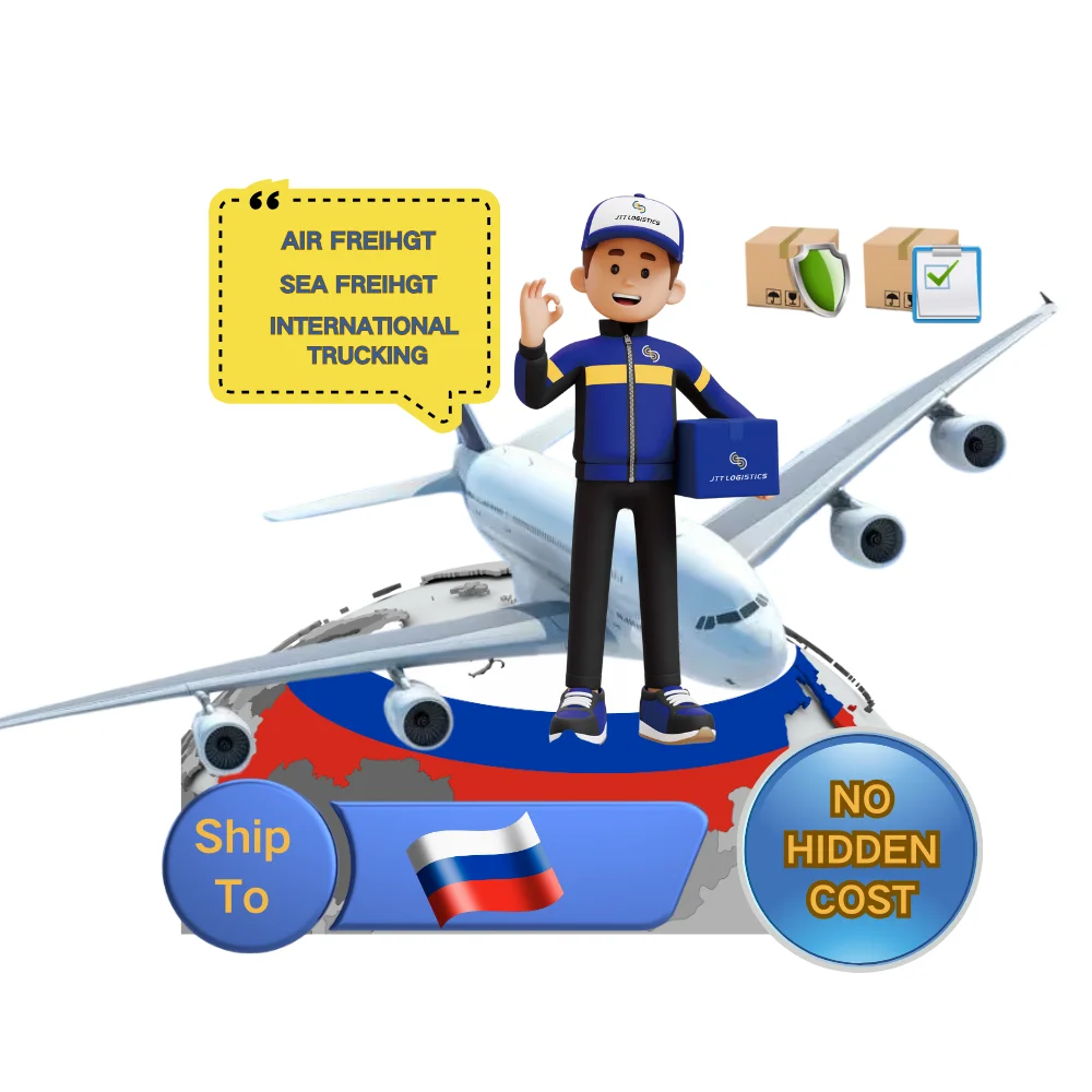 Cheaper Freight Forwarder To Russia Delivery Service Provider Best Shipping Agent With DDP Railroad Trucking Door To Door Moscow