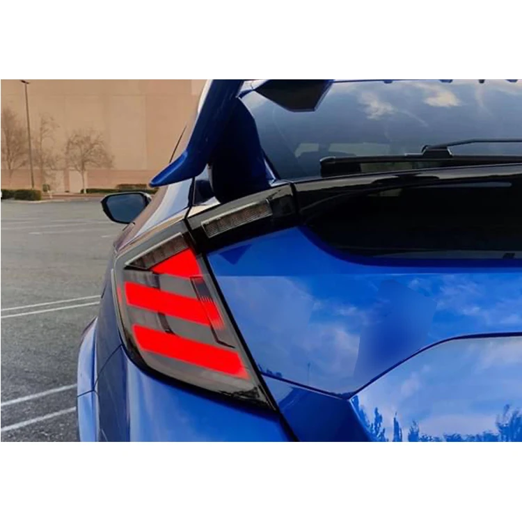  Задний светодиодный фонарь DK для Honda Civic Hatchback Mustang 2019 -
