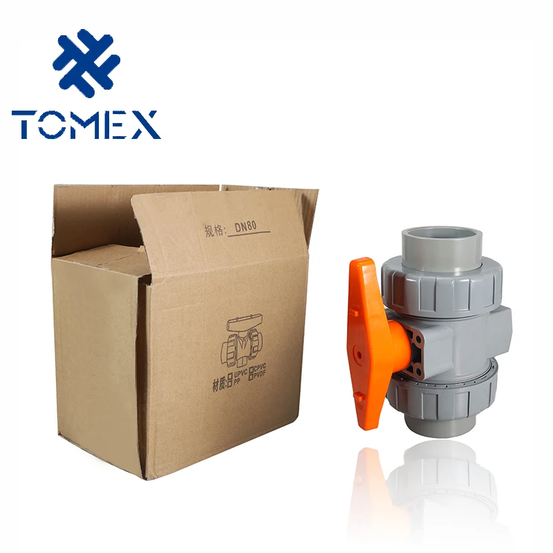 2021 Hot Sell High Quality ASTM SCH80 CPVC Ball Valves