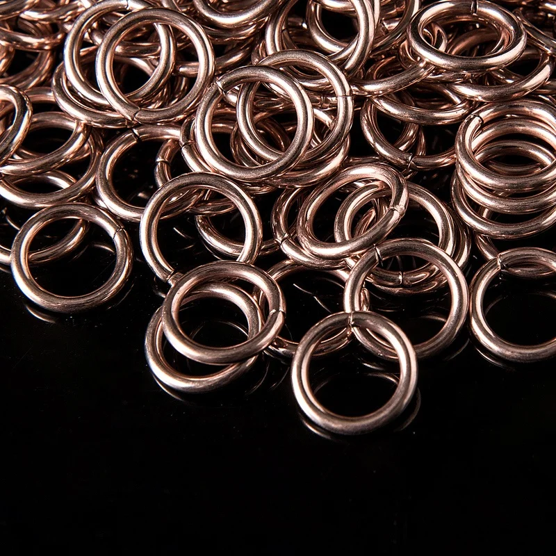 Factory price Copper Phosphorus Brazing Rods Bcu93P BCuP-2 Rings for HVAC