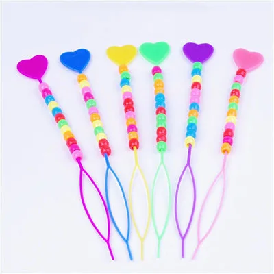 Mylulu Wig Braid Plastic Ponytail Maker Styling Tool Colorful Quick Beader Automatic Hair Beader For Hair Braids Kids