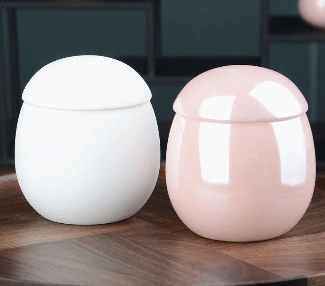 paw print animal ash urn custom handmade hand made ceramic cremation ashes Dog Cat Memorial funeral casket keepsake jar locket