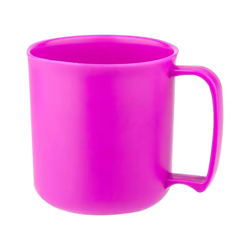 PP Plastic drinkware Tooth Mug Reusable plastic drinking toothbrush cup water reusable plastic cups mugs Customizable