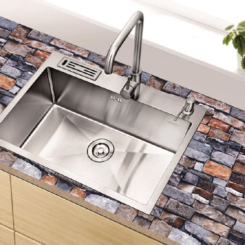 wall stick for interior decoration brick 3d wall panel pe foam Bathroom Kitchen Decor Wallpaper Wall Coating Sale Waterproof